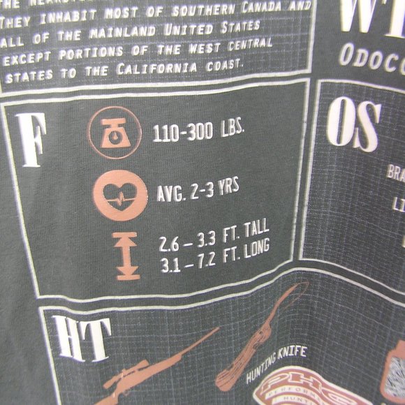 COLUMBIA SIZE XXL PHG WHITE TAIL DEER SHIRT - Picture 6 of 9